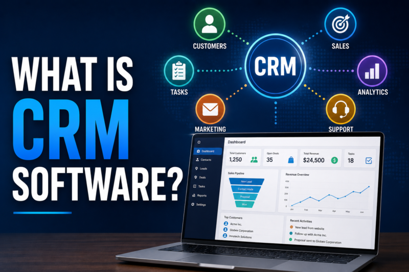 What Is CRM Software? A Plain-English Explanation