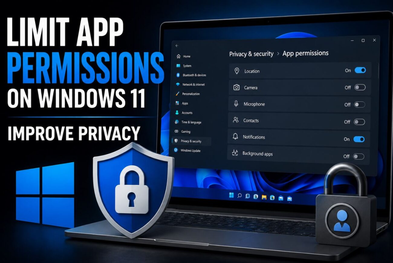 How to Limit App Permissions on Windows 11 to Improve Privacy