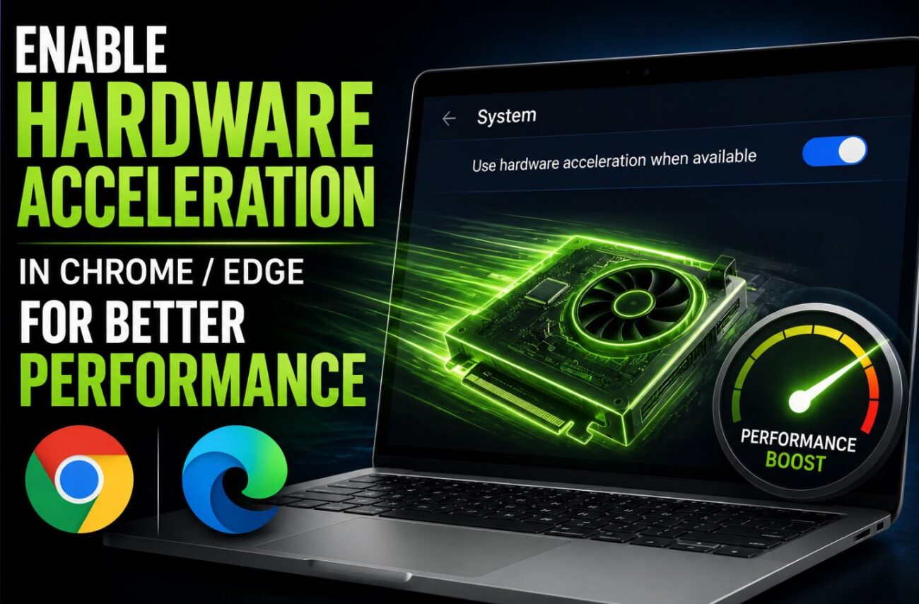 How to Enable Hardware Acceleration in Chrome/Edge for Better Performance