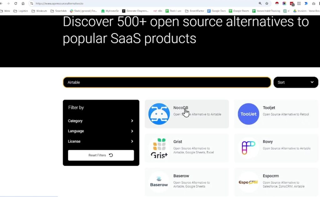 Open-Source Software Tools 