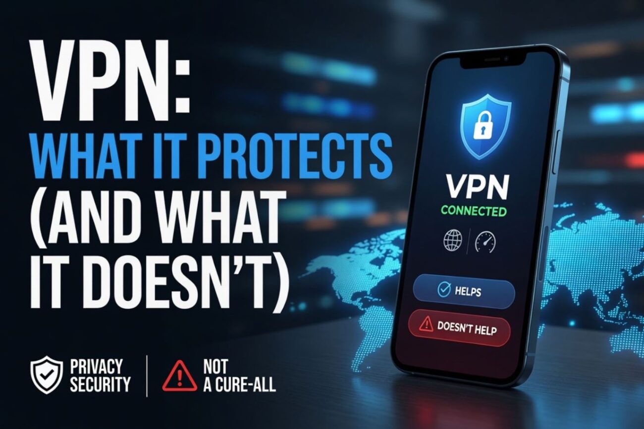 What Is a VPN Actually Good For (And When It Doesn't Help at All)