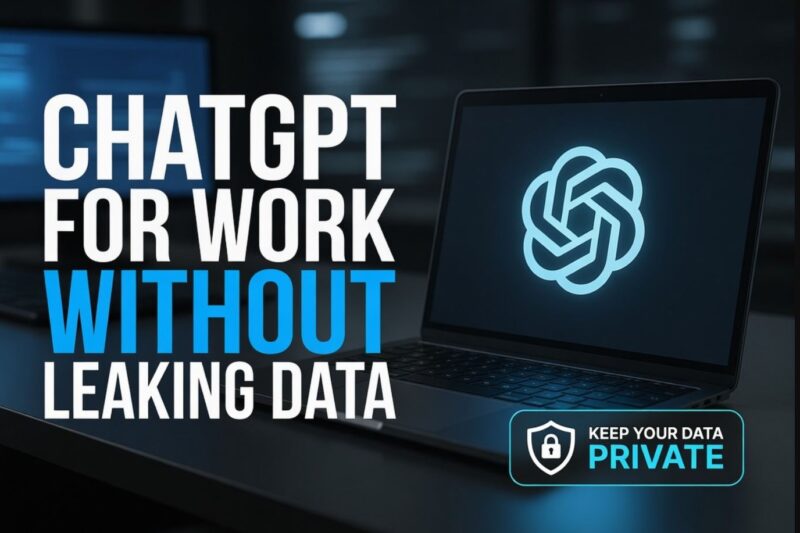 How to Use ChatGPT for Work Without Leaking Confidential Data to OpenAI