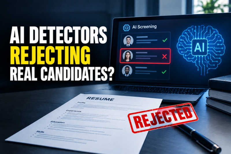 Are AI Detectors on Job Applications Screening Out Real Candidates by Mistake?