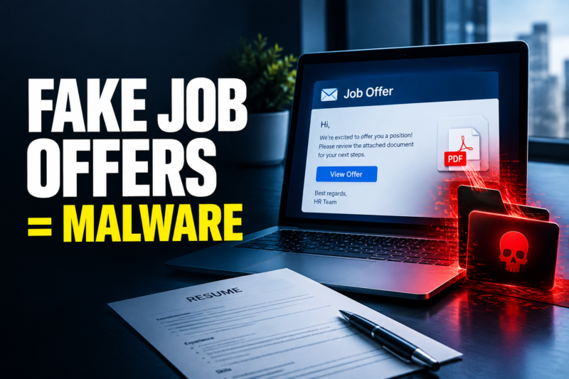 How Fake Job Offers Are Being Used to Install Malware in 2026