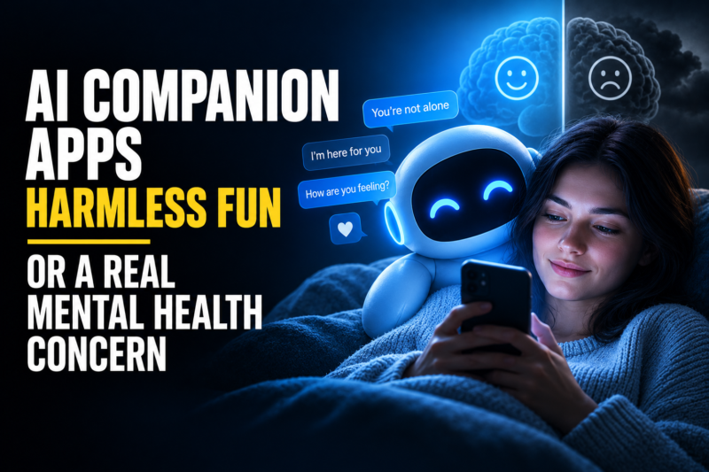 AI Companion Apps: Harmless Fun or a Real Mental Health Concern