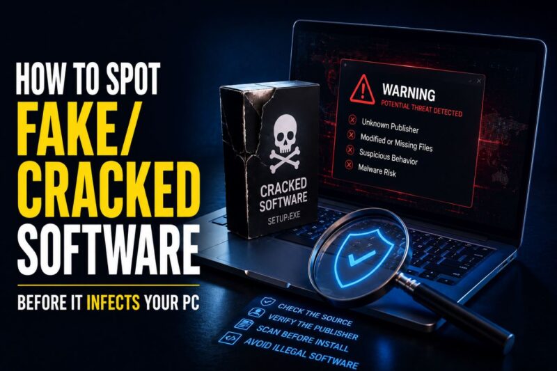 How to Spot Fake/Cracked Software Before It Infects Your PC