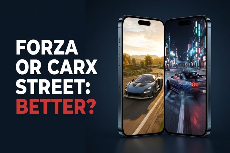 Forza Horizon 4 vs. CarX Street: Which Open World Is Better for Mobile?